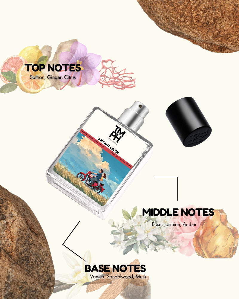 INSTANT CRUSH | Premium Designer Perfume – 12+ Hour Long Lasting Spray - Inspired by Instant Crush by Ma*cera