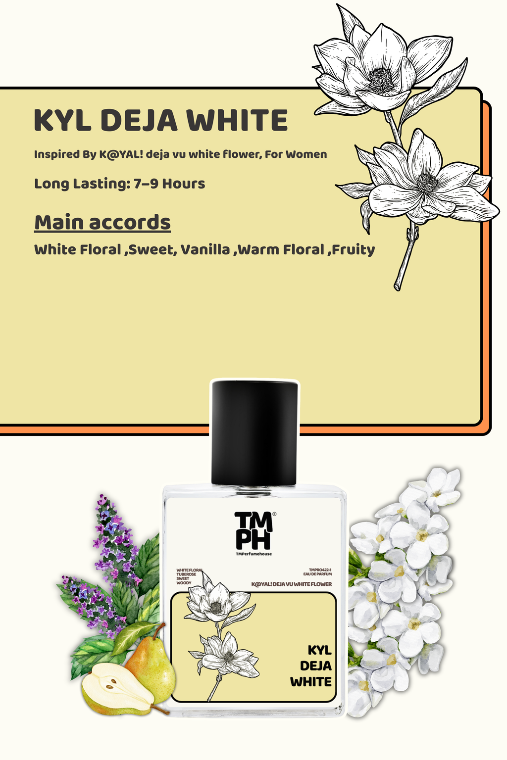 Kyl Deja White - Inspired Perfume | TMPerfumehouse