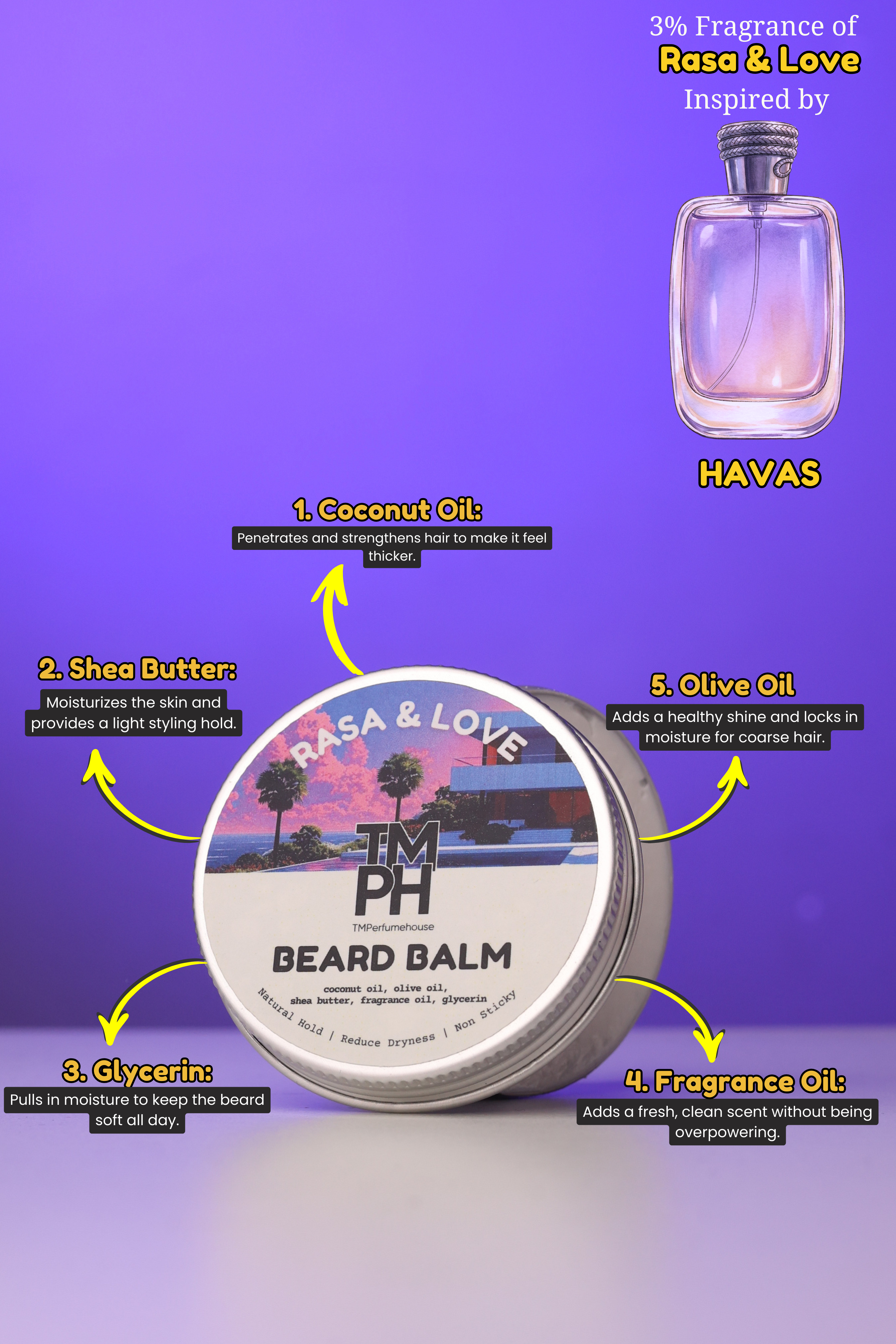 RASA & LOVE | Premium Beard Balm