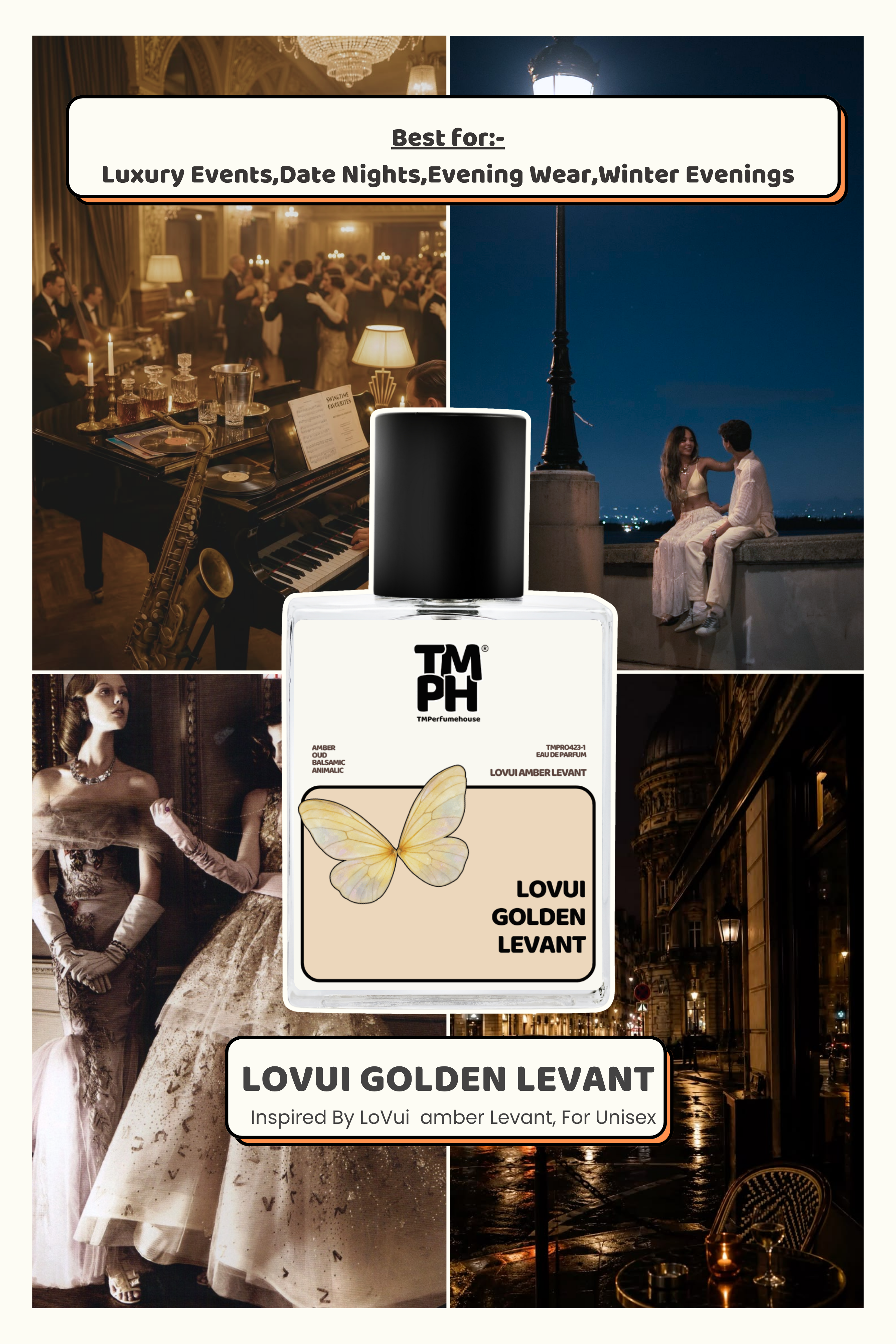 LoVui Golden Levant -  Inspired perfume | TMPerfumehouse