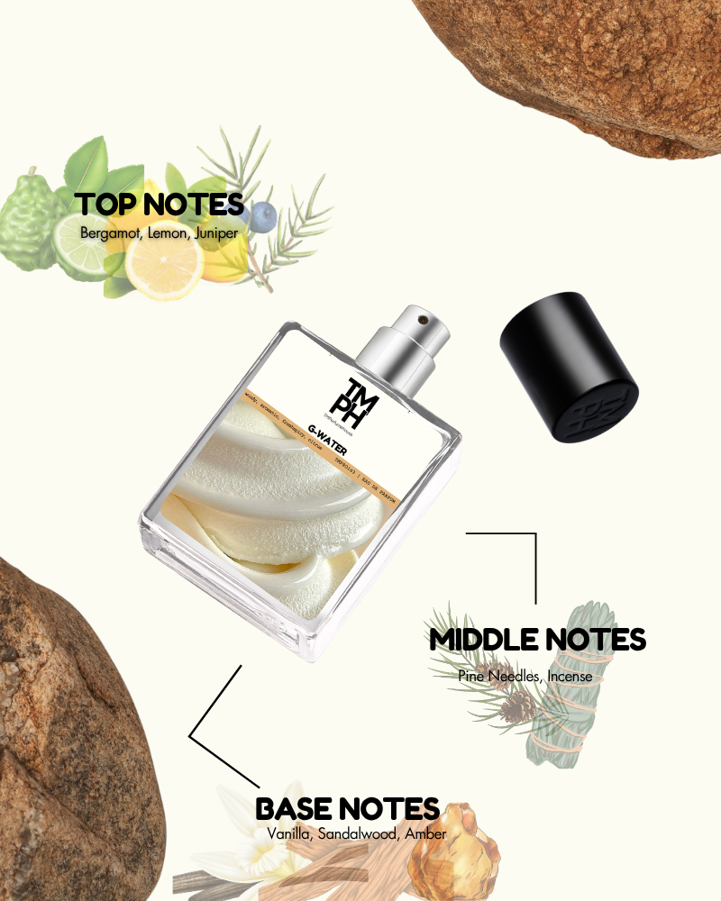G-WATER | Premium Niche Perfume – 10+ Hour Long Lasting Spray - Inspired by Gypsy Water from By*edo