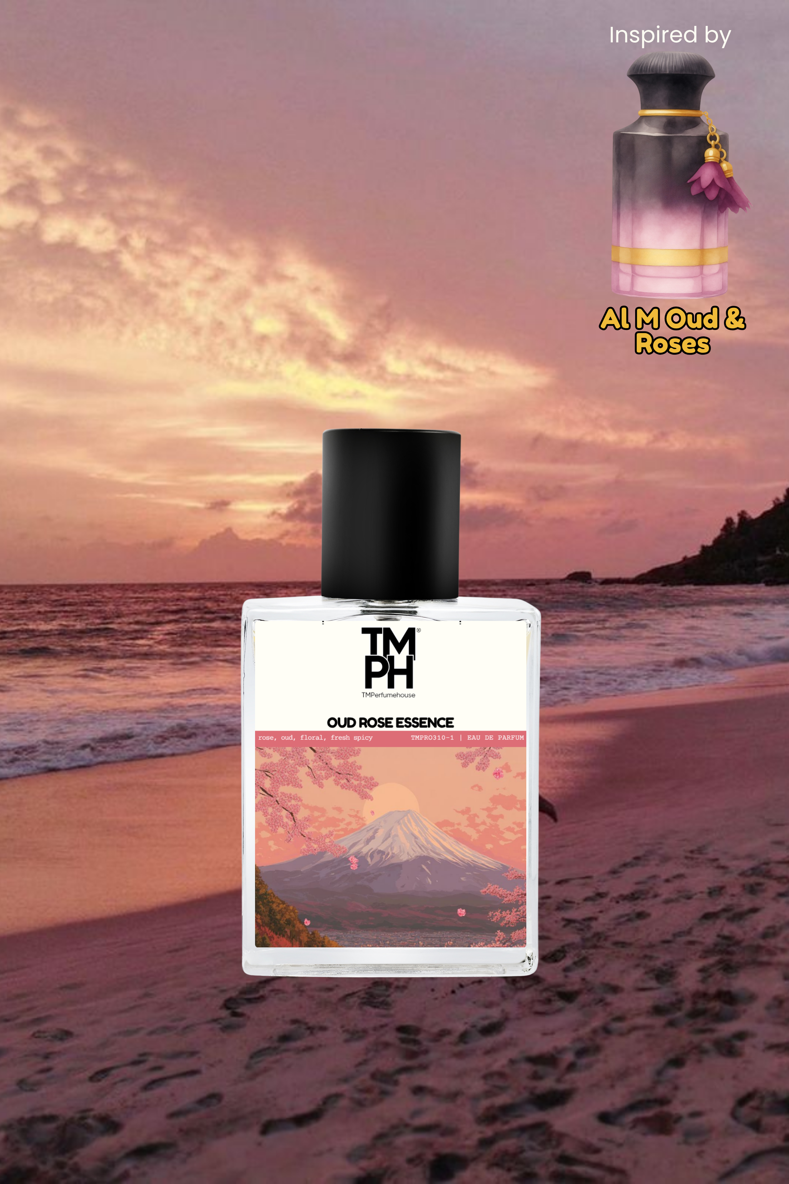Oud rose essence - Inspired Perfume | TMPerfumehouse