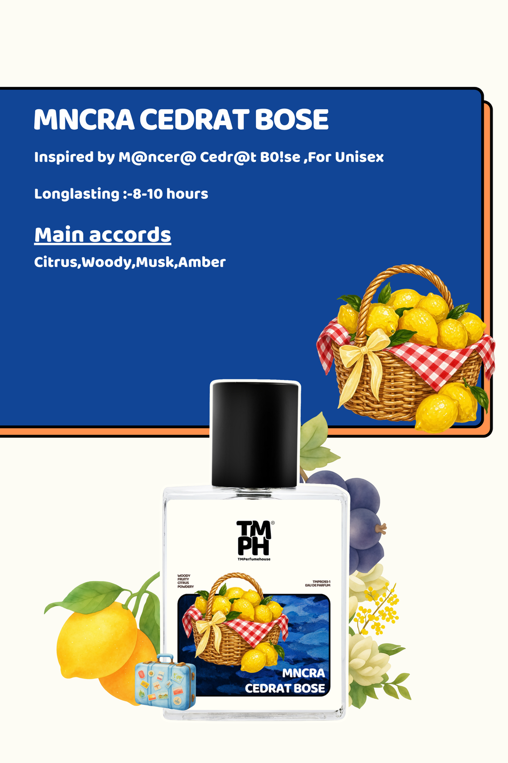 Mncra Cedrat Bose - LG  Inspired perfume | TMPerfumehouse
