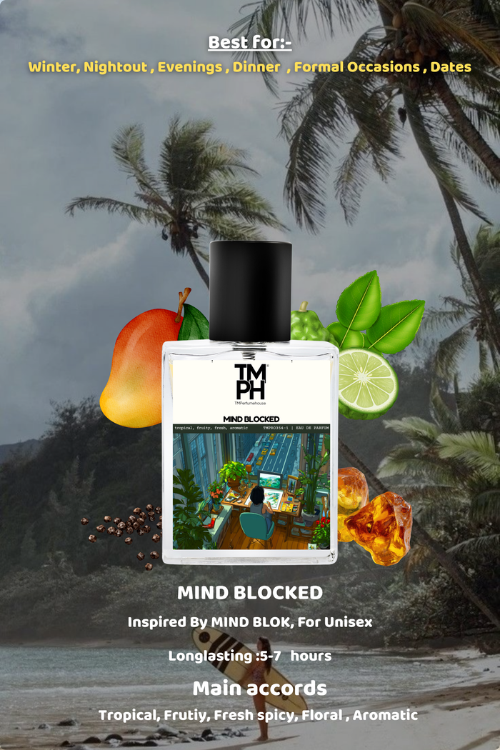 Mind Blocked - Inspired Perfume | TMPerfumehouse