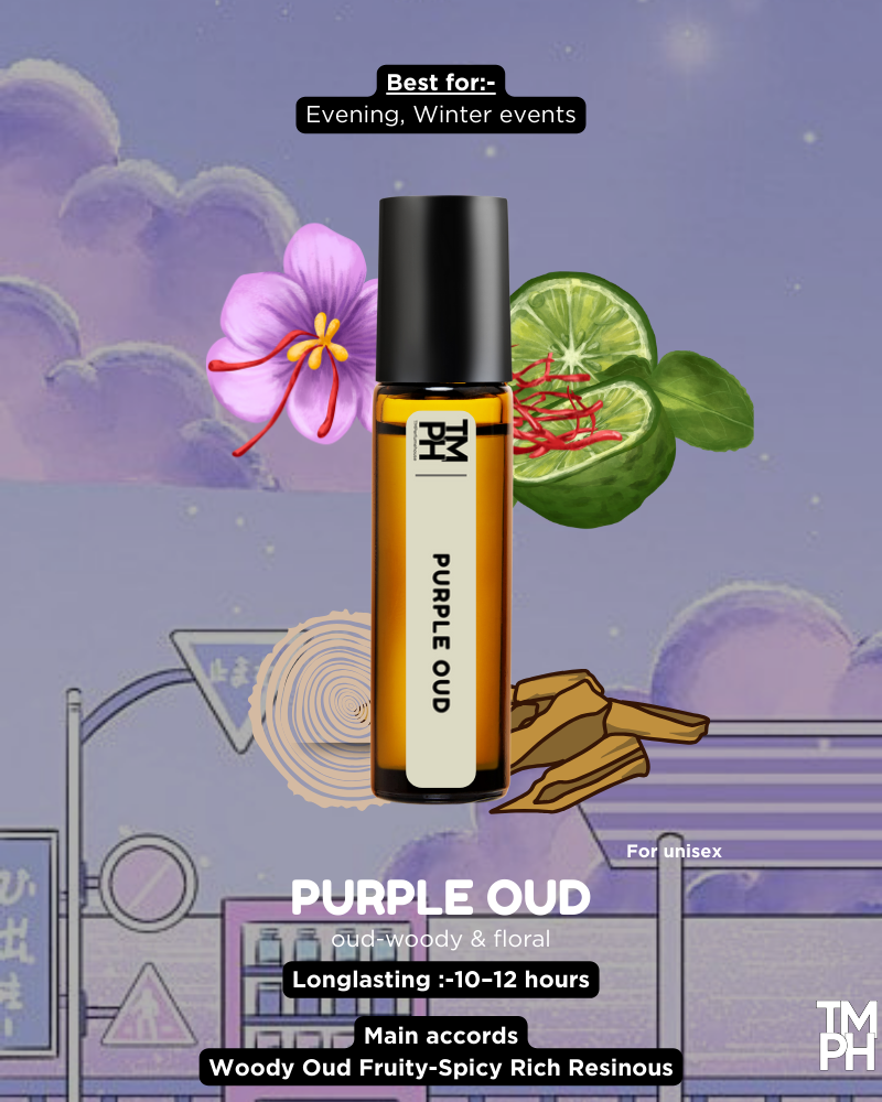 Purple Oud AT – Premium Oud Atter for Men & Women