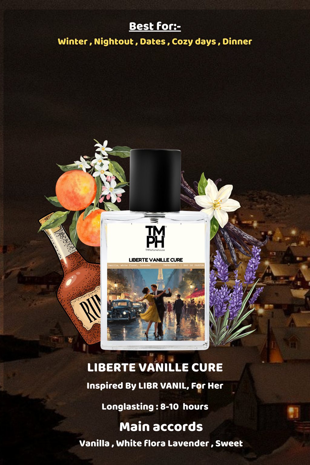 Liberte Vanille Cure - Inspired Perfume | TMPerfumehouse