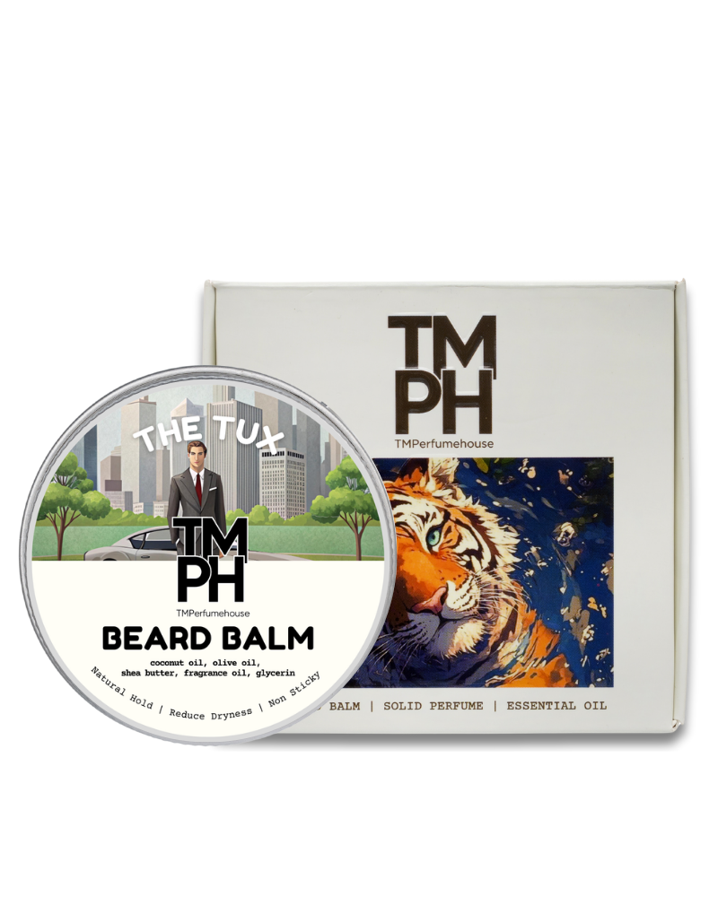 THE TUX | Premium Beard Balm – 10+ Hour Freshness & Styling