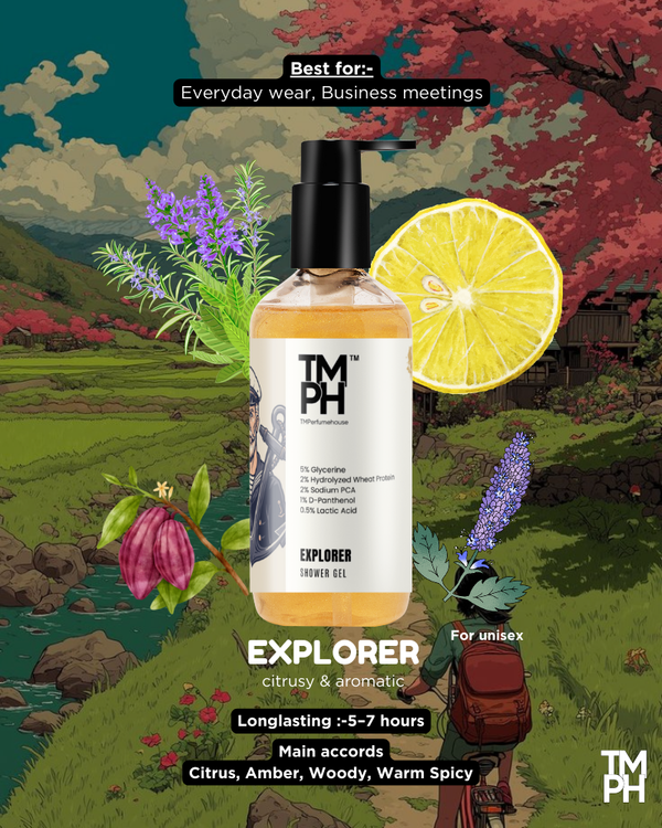Explorer Shower Gel – Bold & Adventurous Cleanse