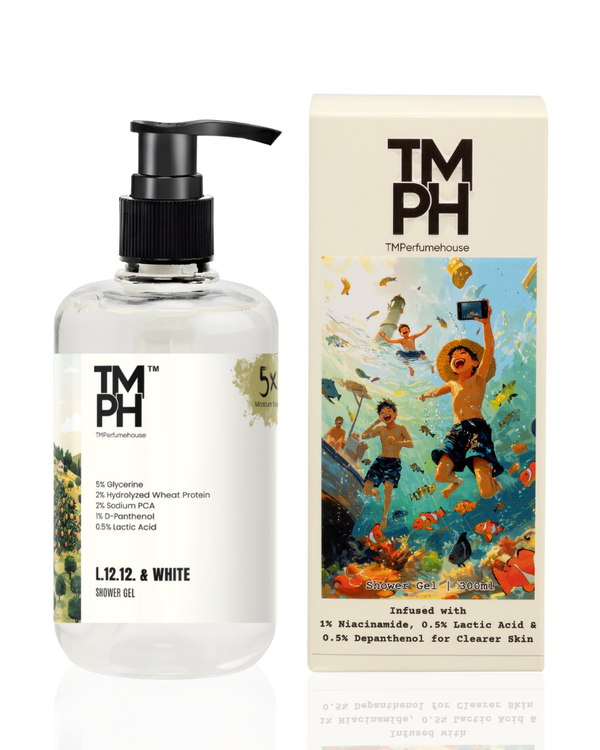 L.12.12. White Inspired Shower Gel – Clean Freshness & Deep Skin Care