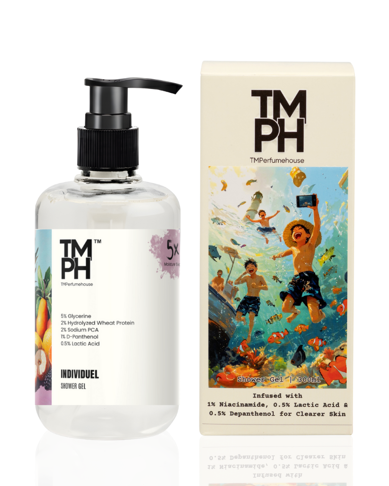 INDIVIDUEL | Luxury Fragrance Shower Gel – Acne Fighting & Skin Brightening Formula
