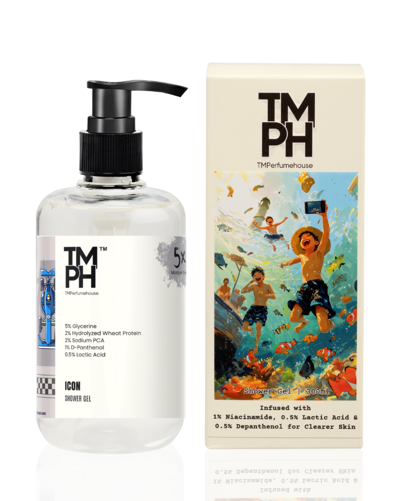 ICON | Luxury Fragrance Shower Gel – Acne Fighting & Skin Brightening Formula