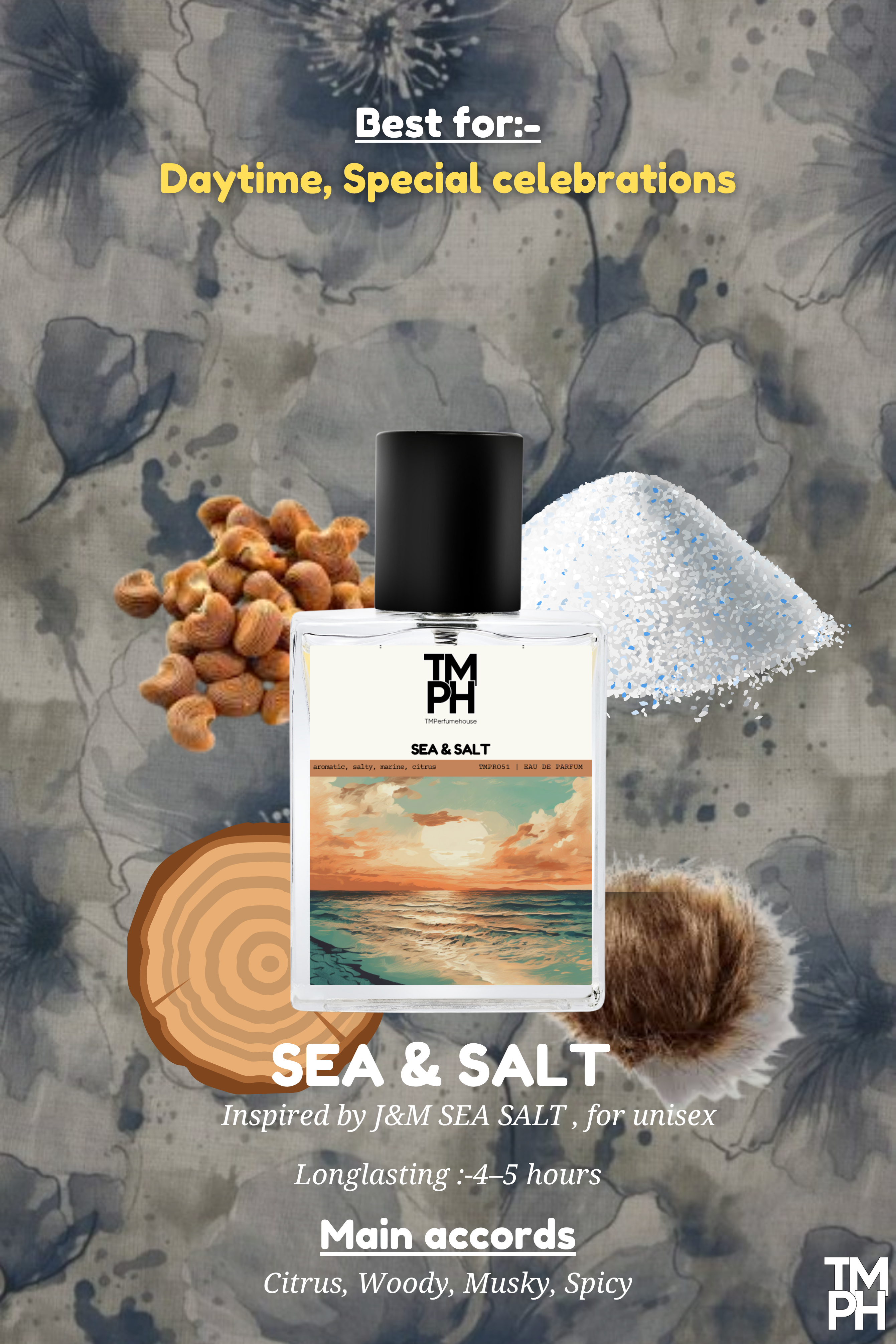 Sea & Salt - Inspired Perfume | TMPerfumehouse Perfume