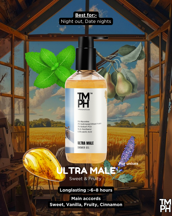 Ultra Male Shower Gel – Bold & Seductive Cleanse