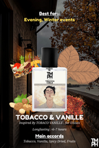 Tobacco & vanille - LG Inspired perfume | TMPerfumehouse