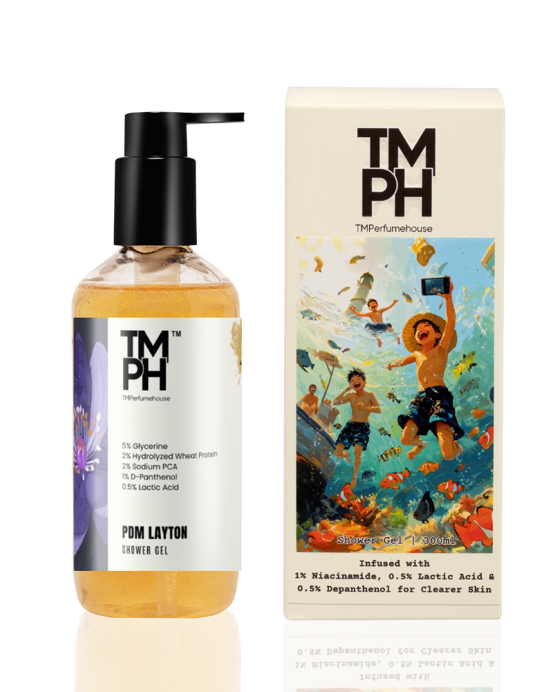 PDM Layton Inspired Shower Gel – Royal Vanilla & Deep Skin Care