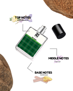 emon Verbena and Violet Leaf notes in Irish Green Inspired Perfume