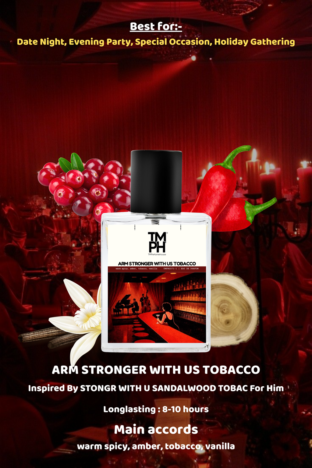 Arm Stronger With Us Tobacco - LG Inspired perfume | TMPerfumehouse