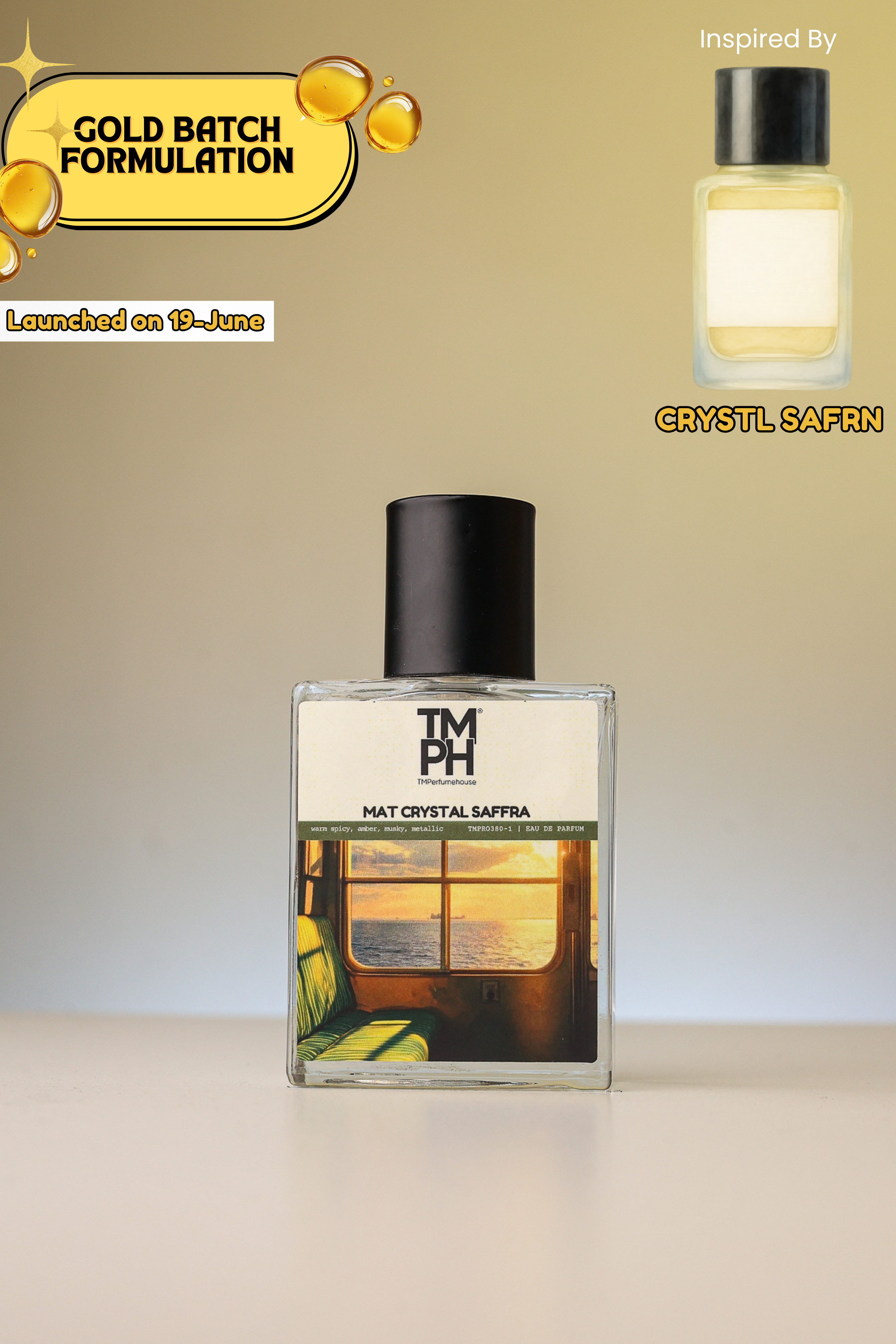 Mat Crystal Saffra - Inspired Perfume | TMPerfumehouse