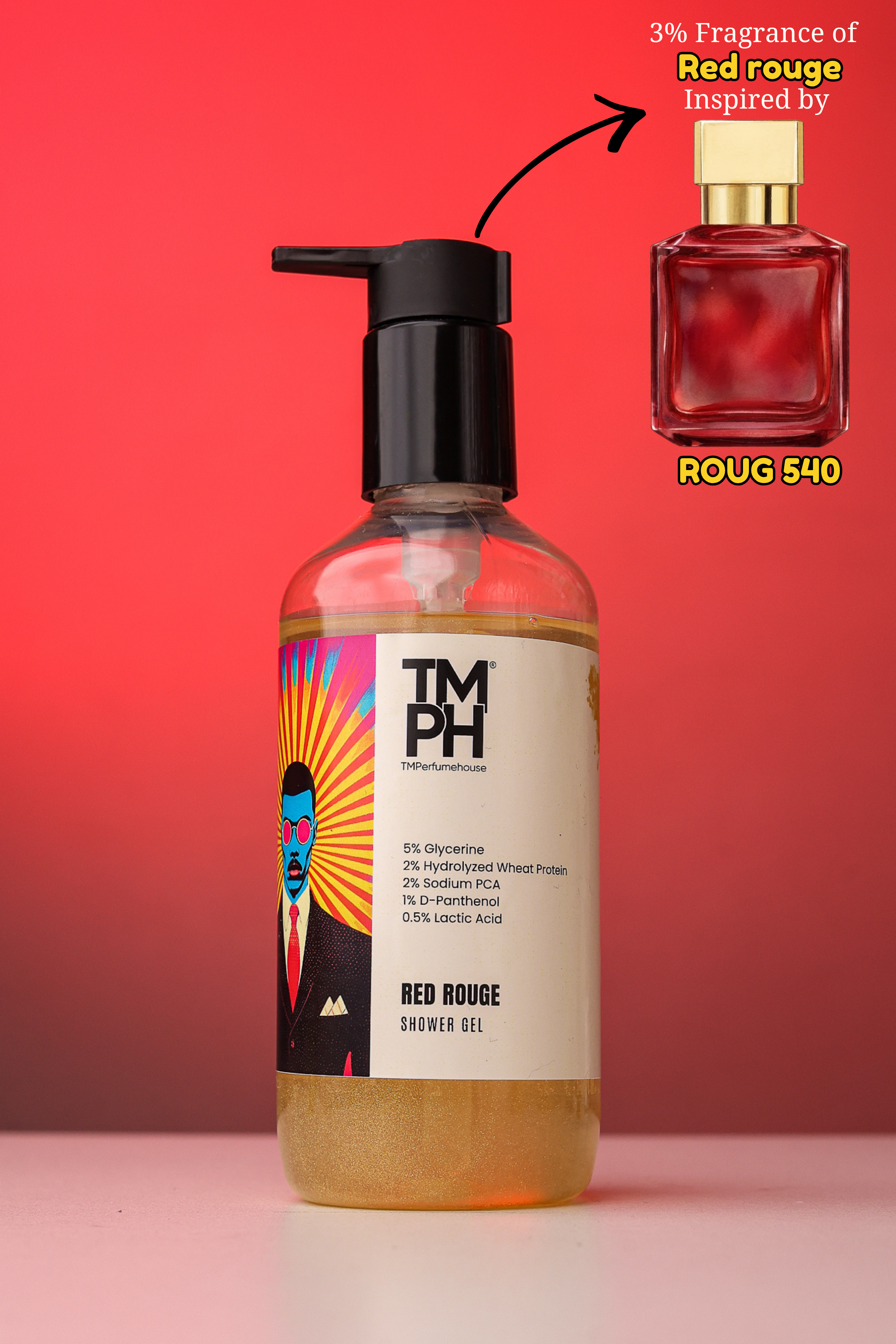 Red rouge | Shower gel