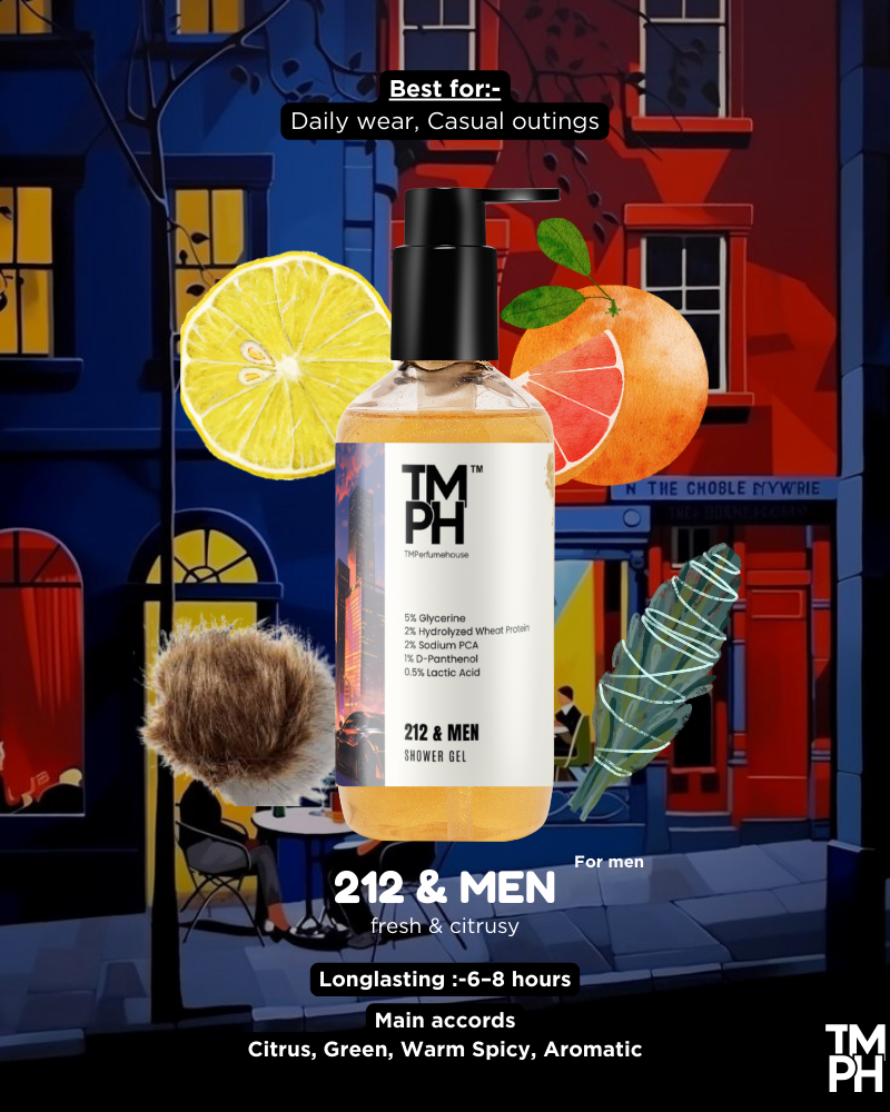21*2 & Man Shower Gel for Men