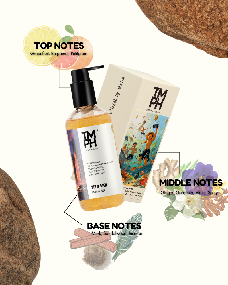 21*2 & Man Shower Gel for Men
