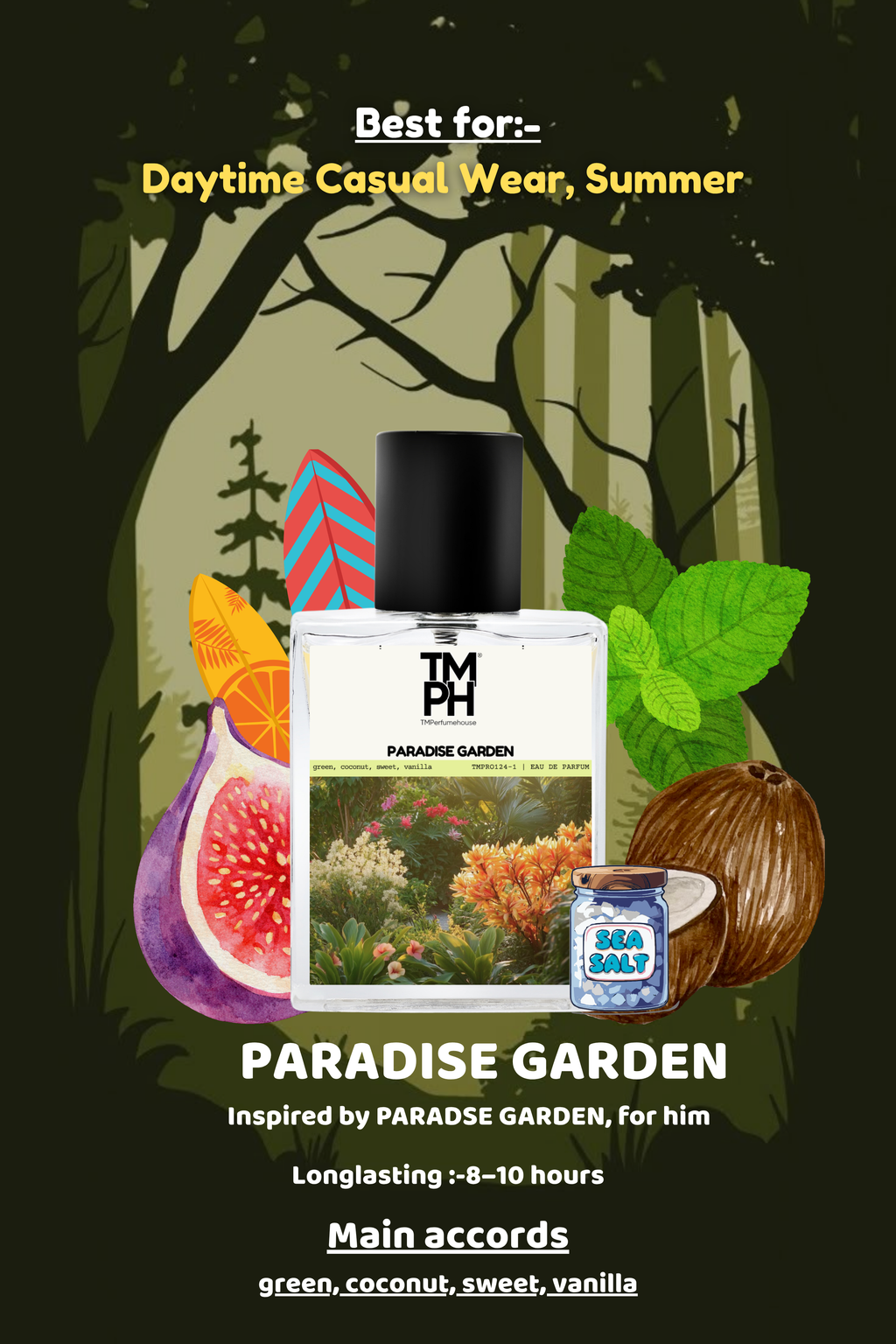 Paradise Garden – WH Inspired Perfume | TMPerfumehouse