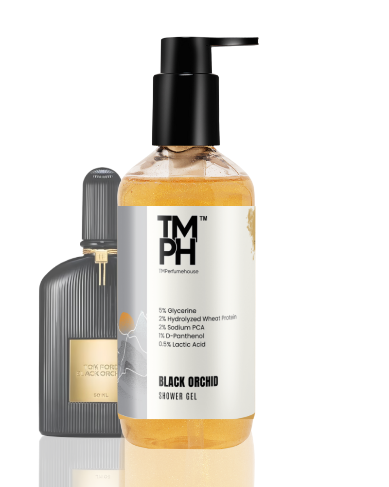 Black Orchid Inspired Shower Gel – Dark Floral & Deep Skin Care