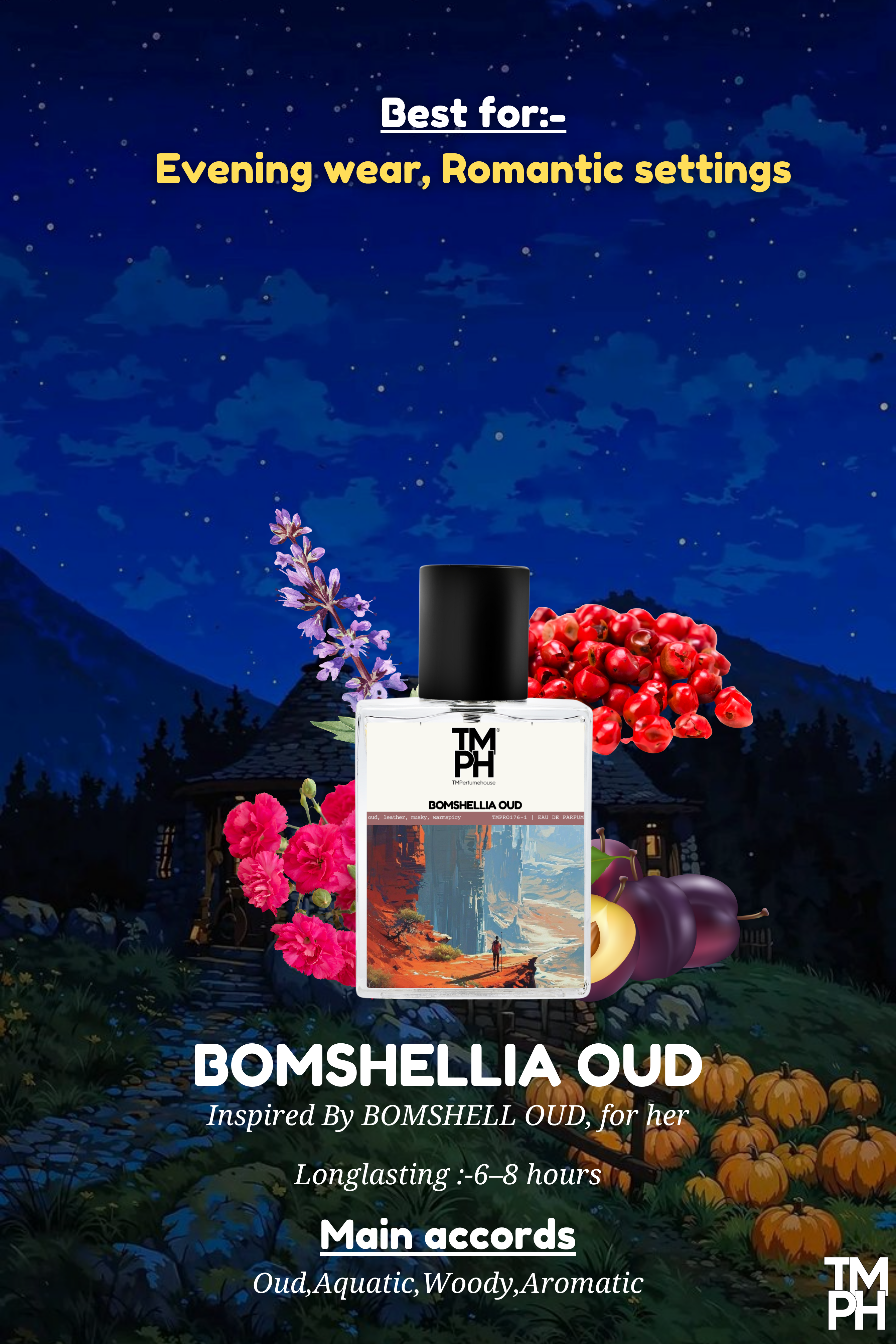 Bomshellia Oud - Inspired perfume | TMPerfumehouse