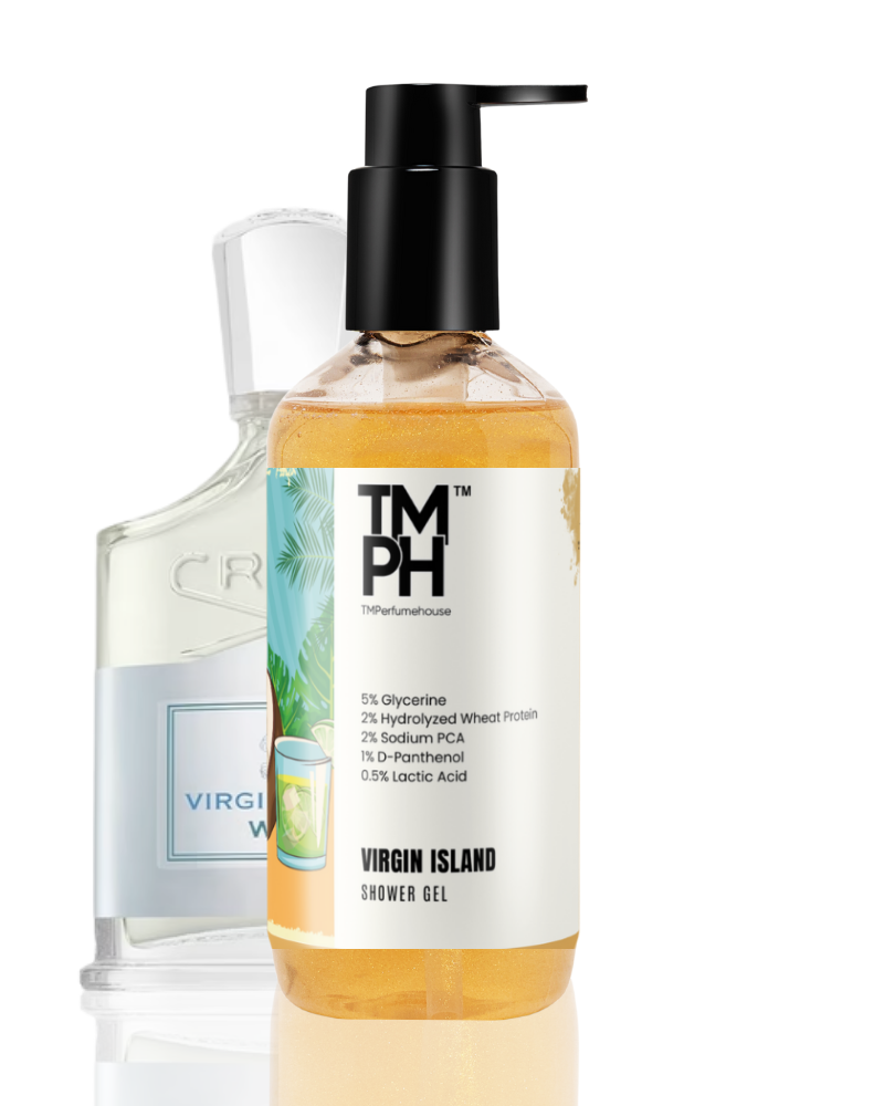 Virgin Island Inspired Shower Gel – Tropical Coconut & Deep Skin Care