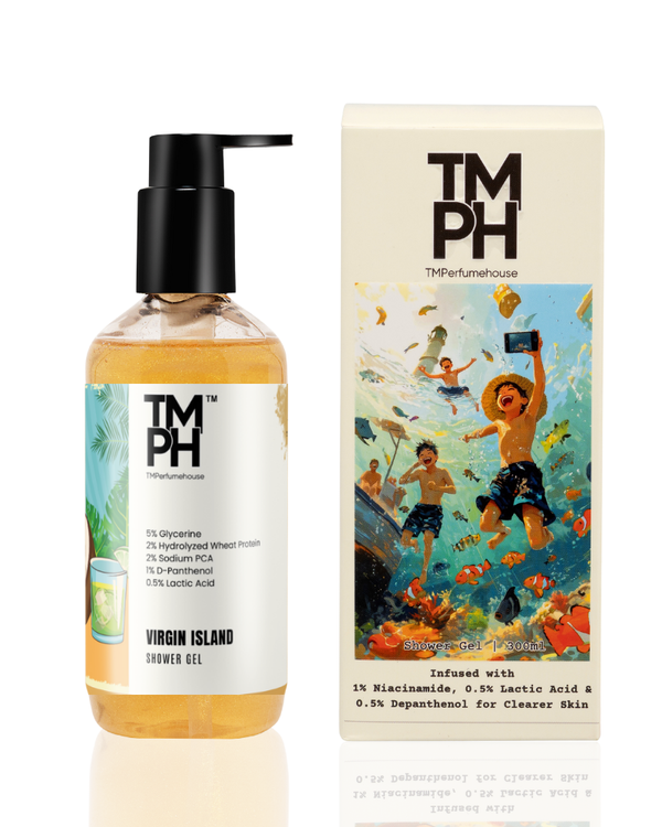 Virgin Island Inspired Shower Gel – Tropical Coconut & Deep Skin Care
