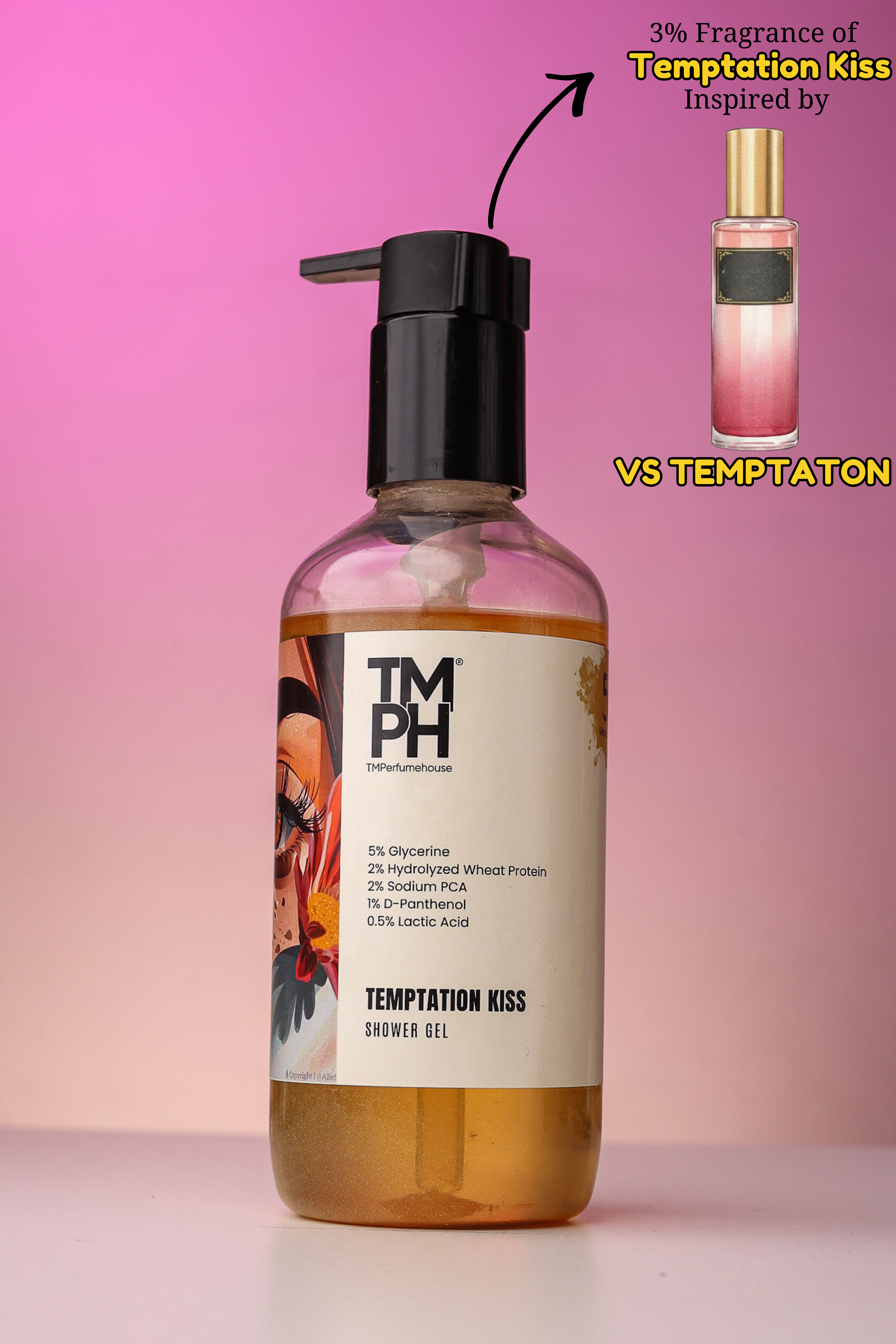 Temptation Kiss | Shower gel