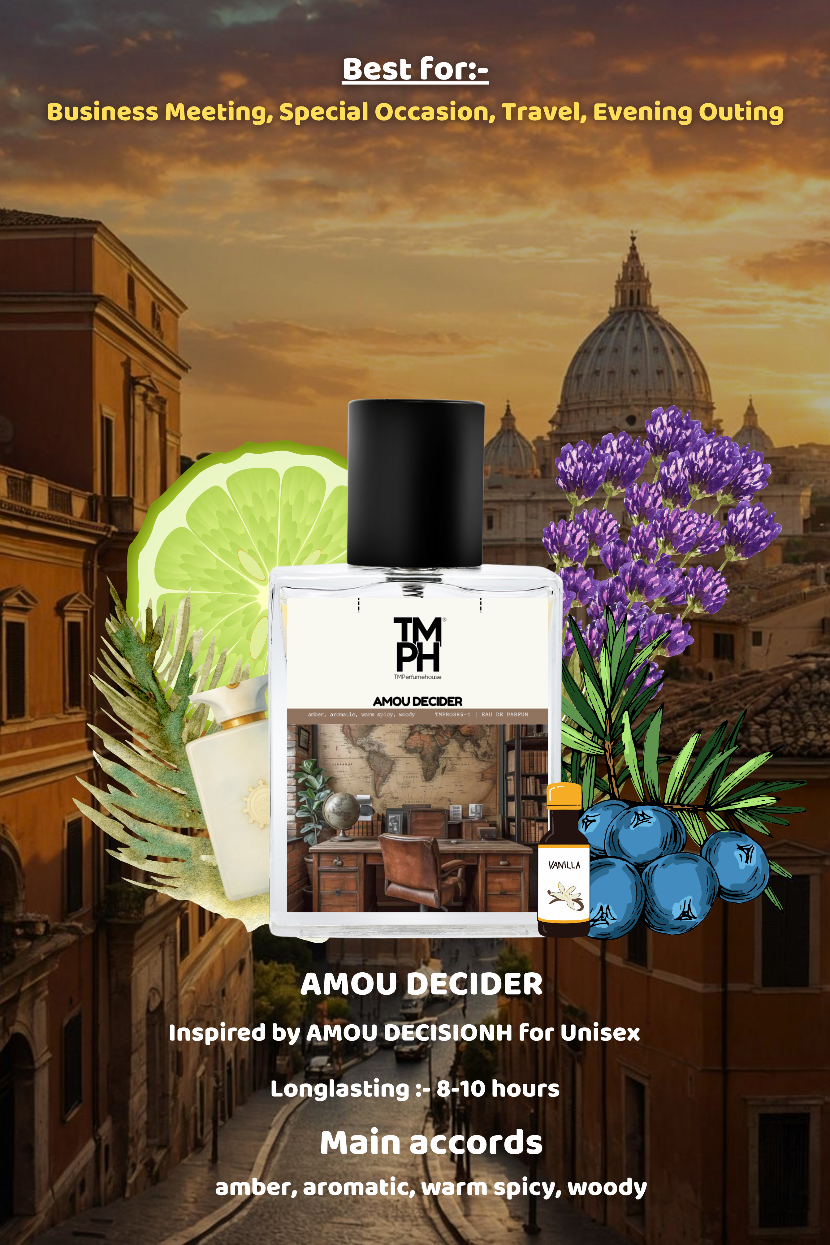 Amou Decider - Inspired Perfume | TMPerfumehouse