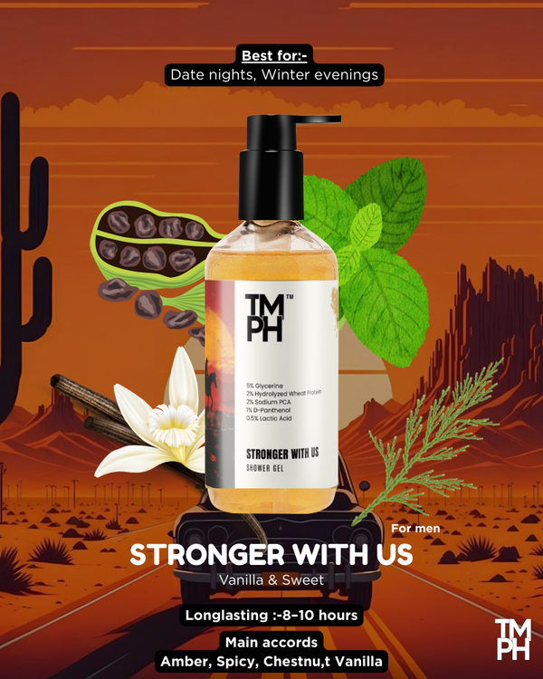 Stronger With Us Shower Gel – Bold, Long-Lasting & Skin-Friendly | TMPerfumehouse