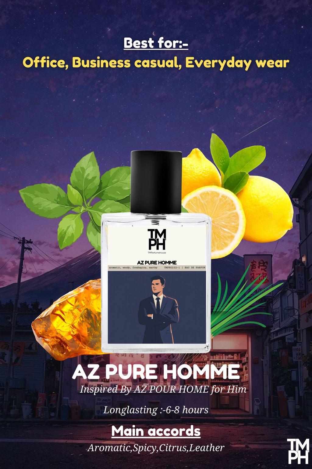 AZ pure homme - inspired perfume | TMPerfumehouse