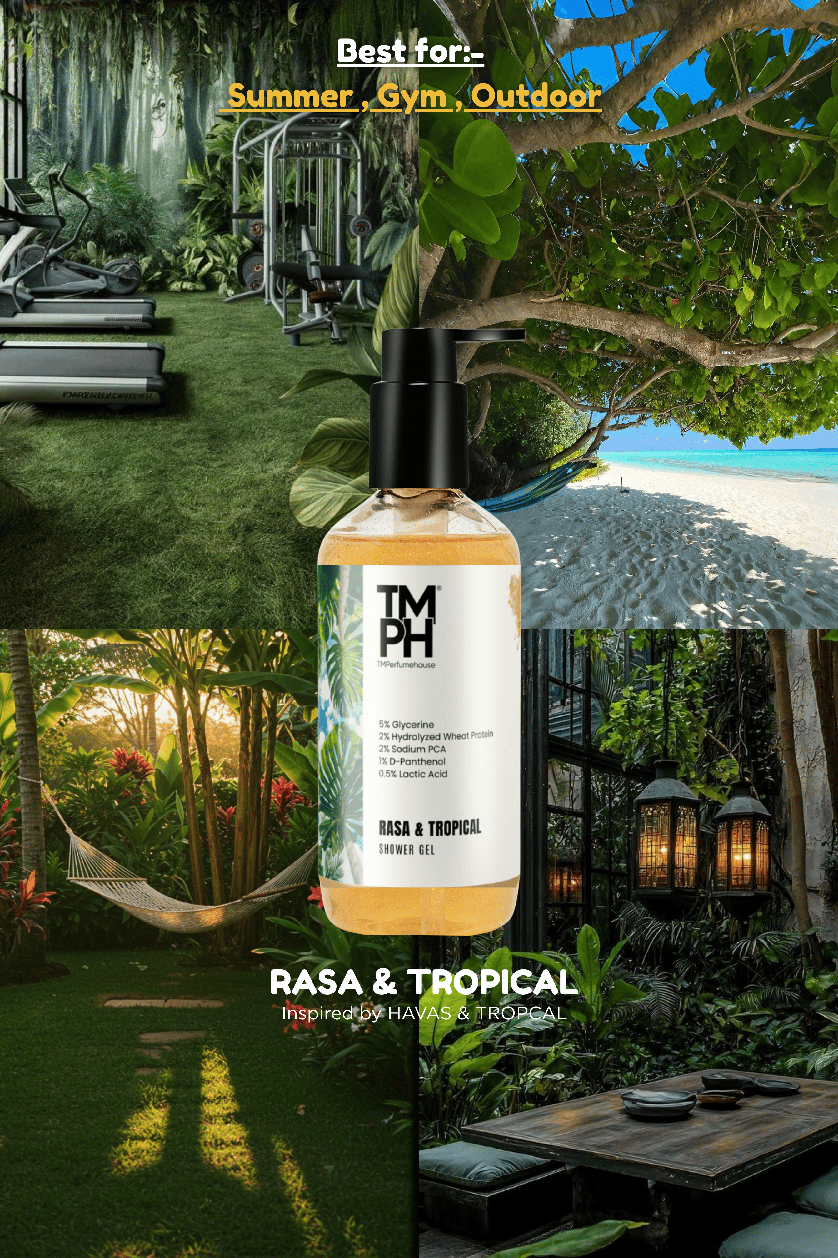 Rasa & Tropical | Shower gel