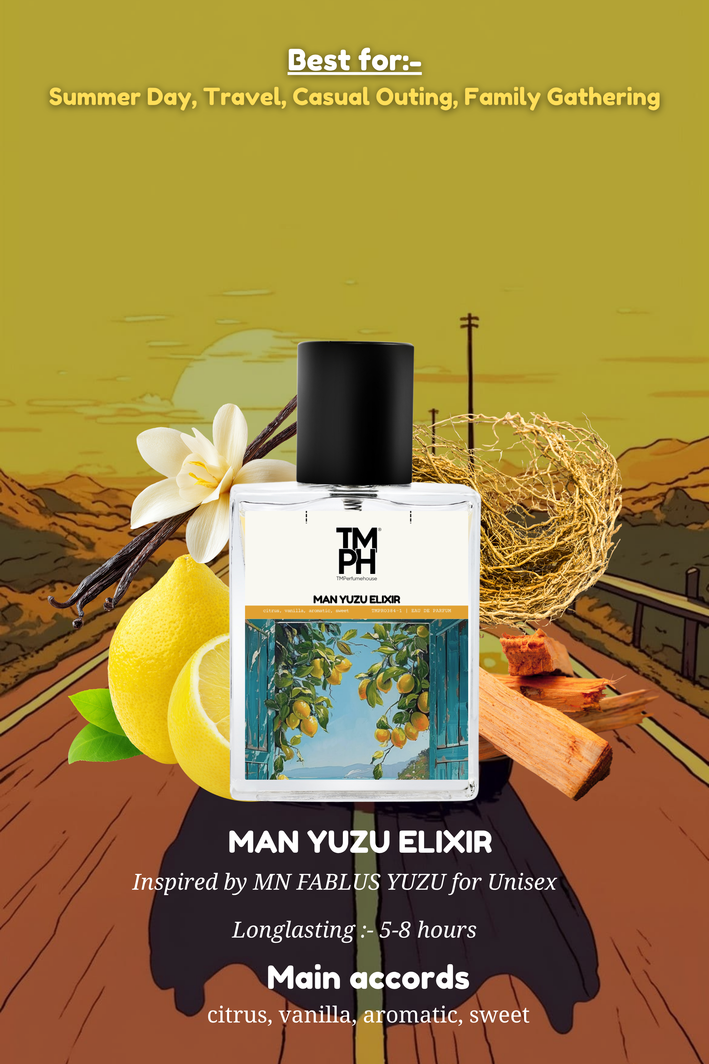 Man Yuzu Elixir - Inspired Perfume | TMPerfumehouse