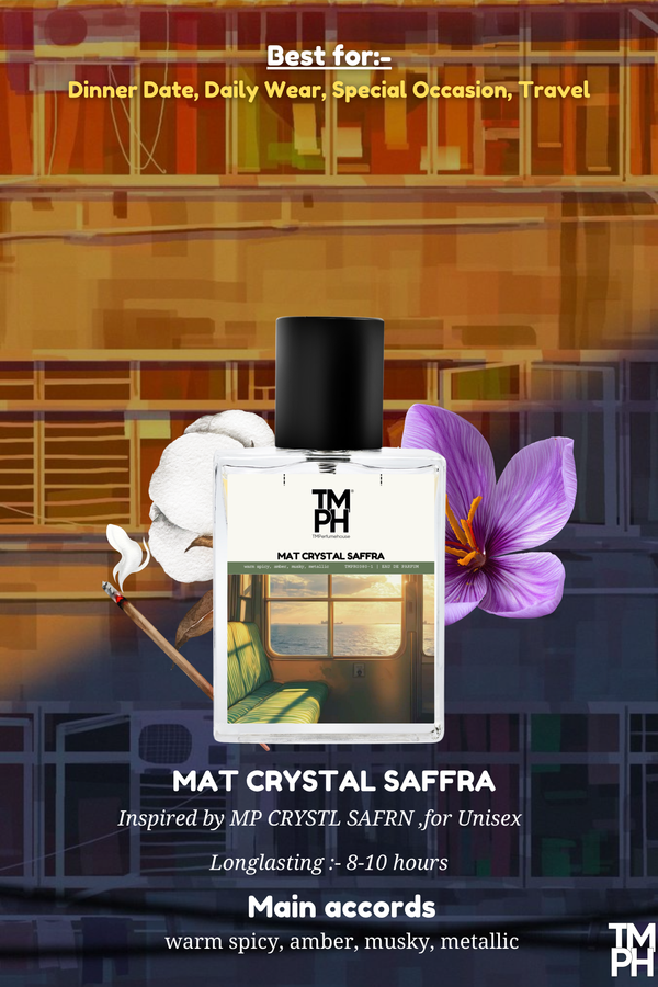 Mat Crystal Saffra - Inspired Perfume | TMPerfumehouse