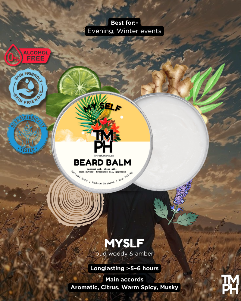 MY SELF | Premium Beard Balm – 10+ Hour Freshness & Styling - Inspired by MYSLF by Y*L