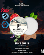 SPICE BURST | Premium Beard Balm – 10+ Hour Freshness & Styling