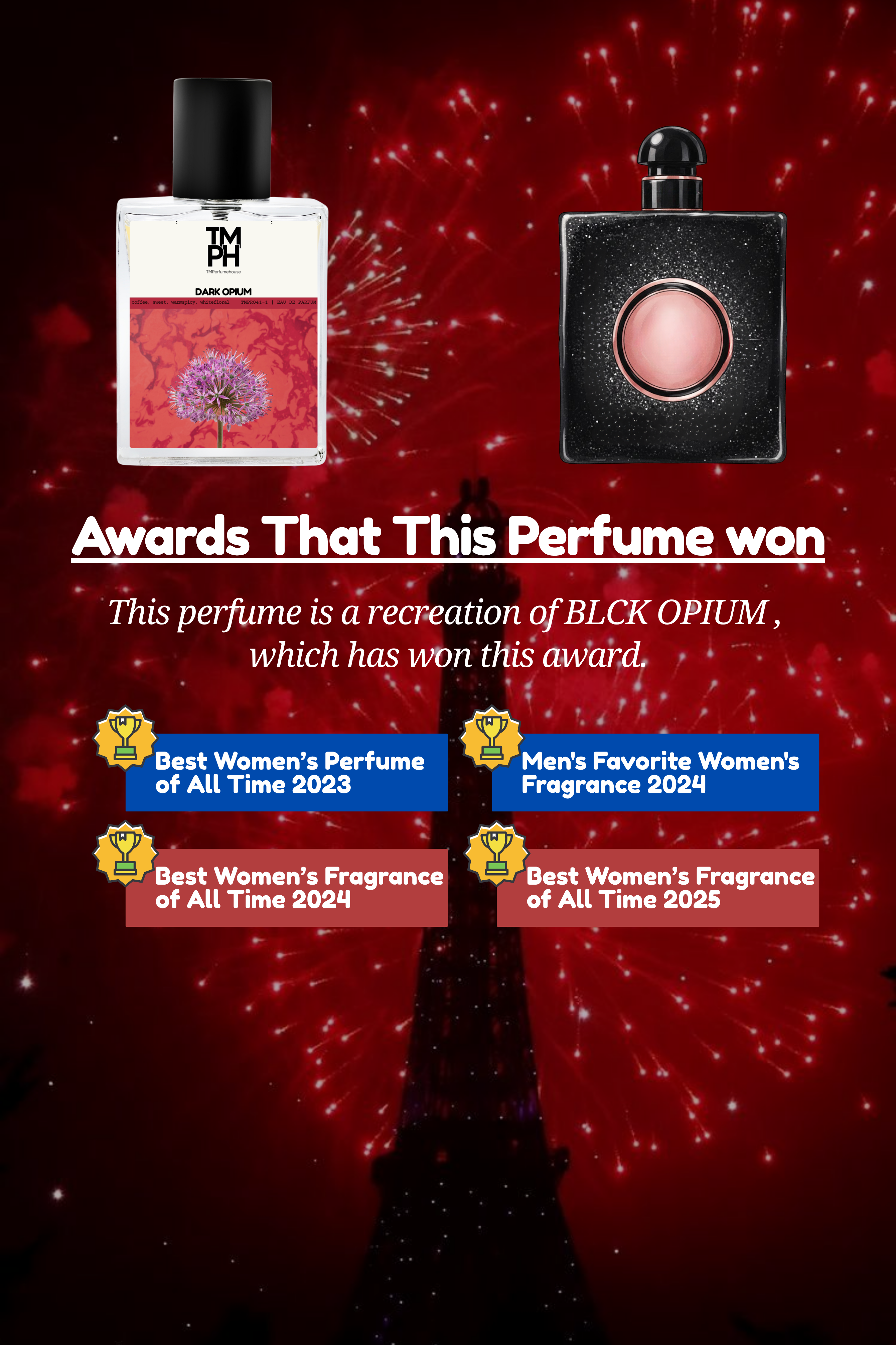 black opium awards that wins 