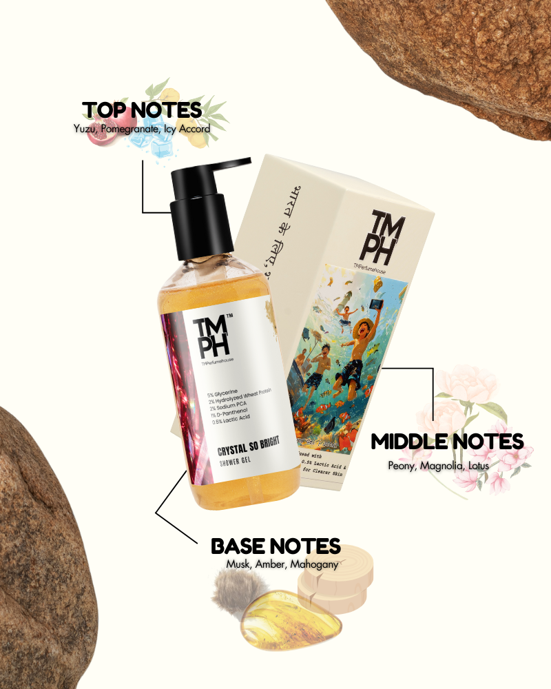 Crystal is so bright  Shower Gel – Fresh, Fruity & Uplifting | TMPerfumehouse
