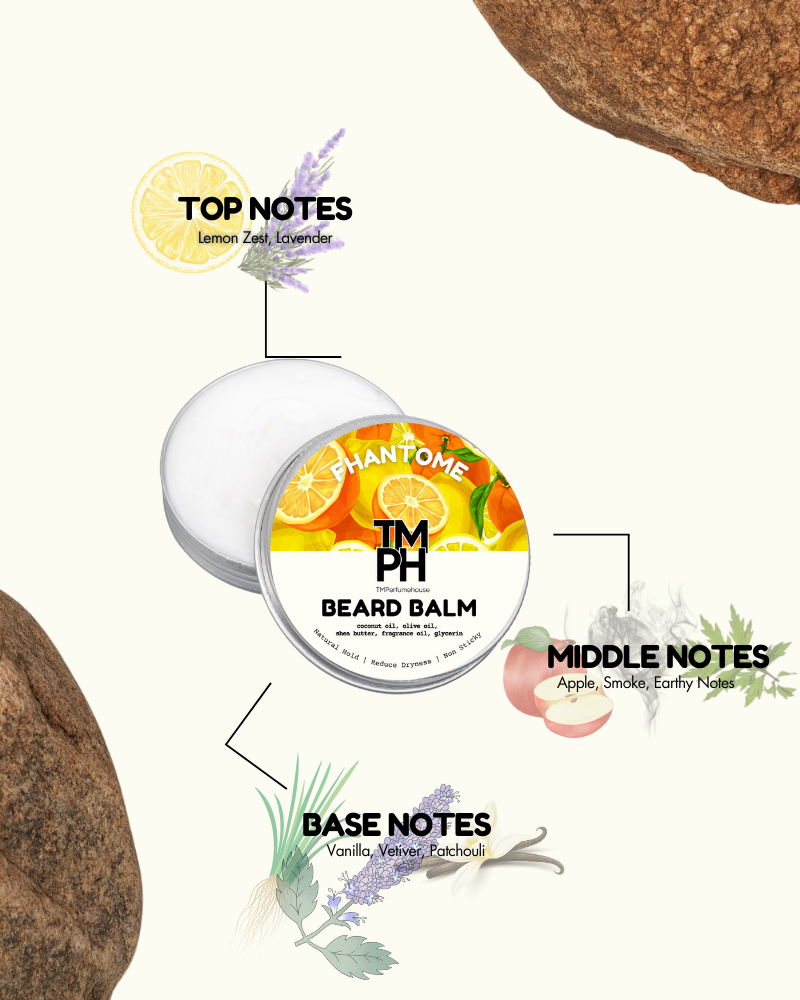 Fhantome | Premium Beard Balm – 10+ Hour Freshness & Styling