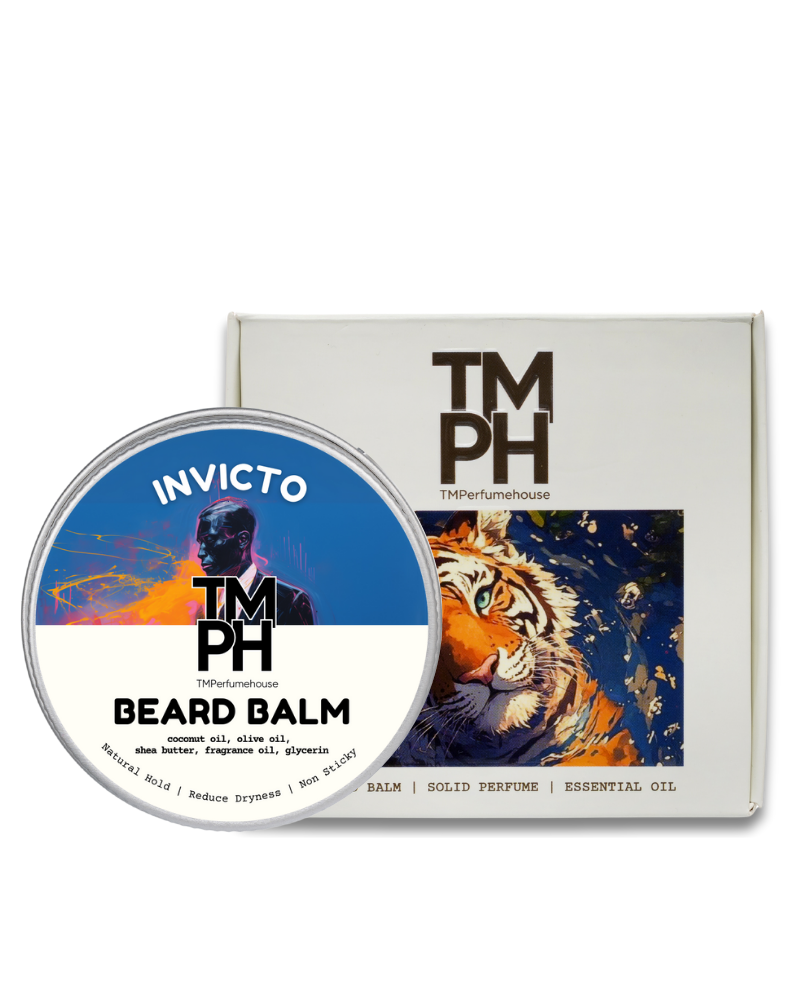 Invicto | Premium Beard Balm – 10+ Hour Freshness & Styling