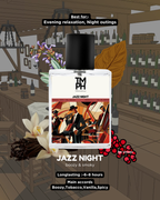 jazz night  | Premium Niche Perfume – 12+ Hour Long Lasting Spray