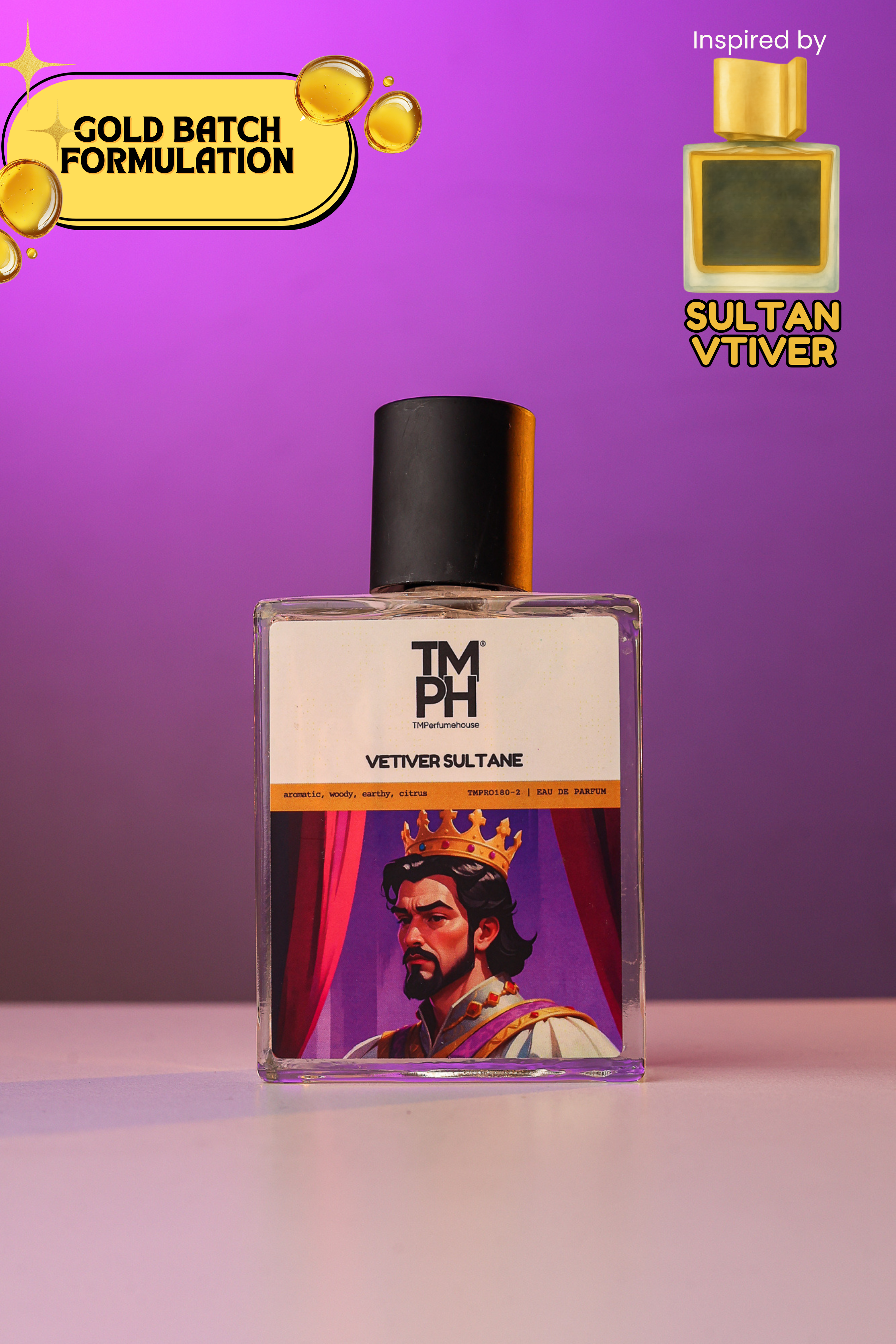Vetiver Sultane - inspired Perfume | TMPerfumehouse