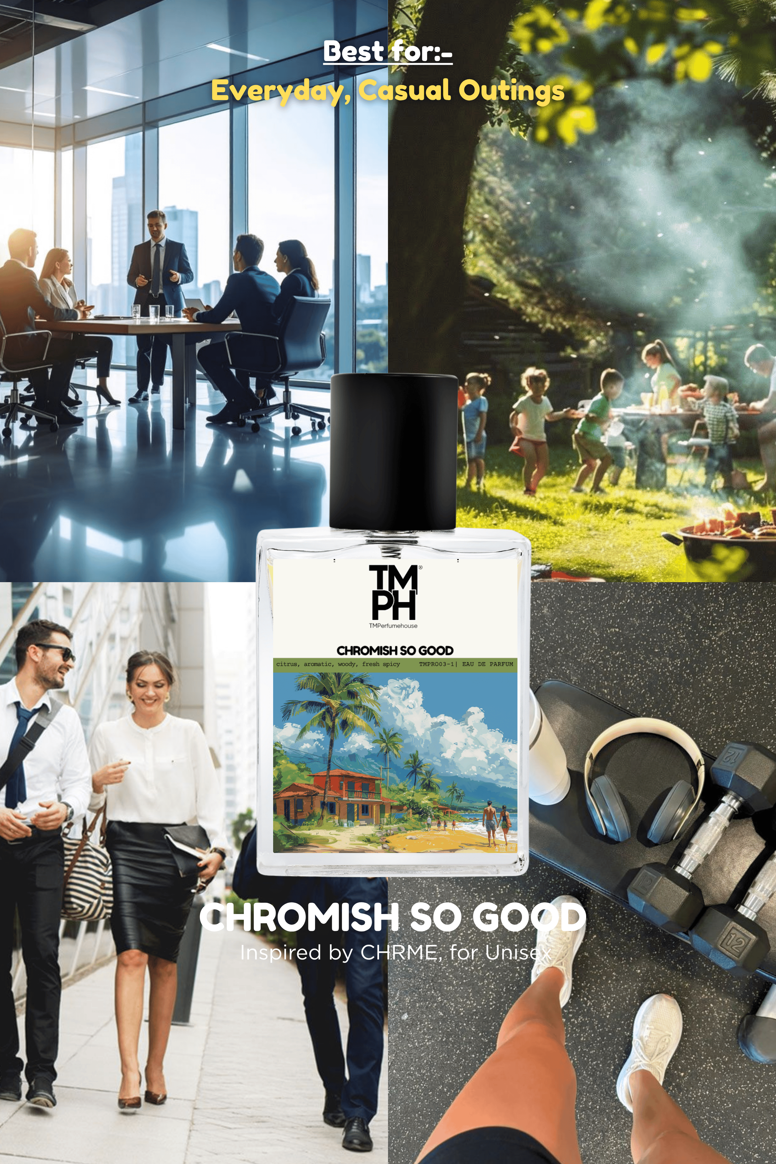 Chromish so good -  DG Inspired perfume | TMPerfumehouse