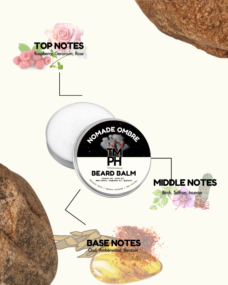 Nomade ombre | Premium Beard Balm – 10+ Hour Freshness & Styling