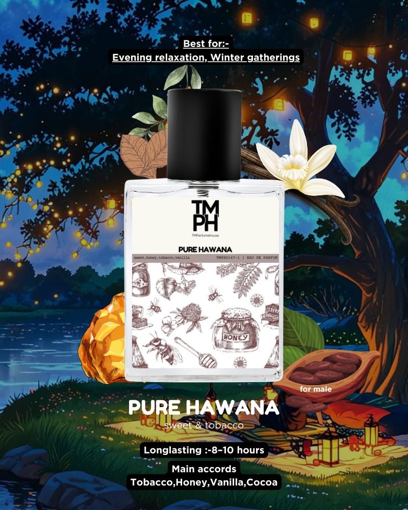 pure hawana | Premium Designer Perfume – 12+ Hours Ultra Long Lasting Spray