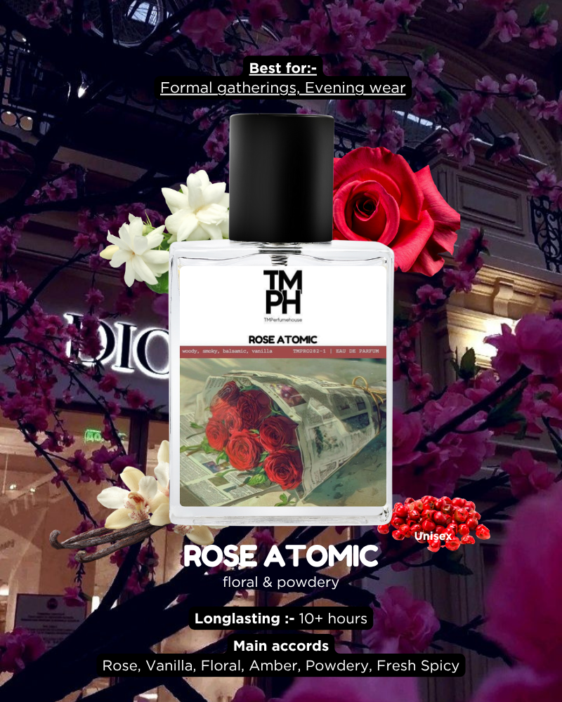 Rose Atomic – Inspired by Initio Atomic Rose | Explosive, Floral & Sensually Powerful