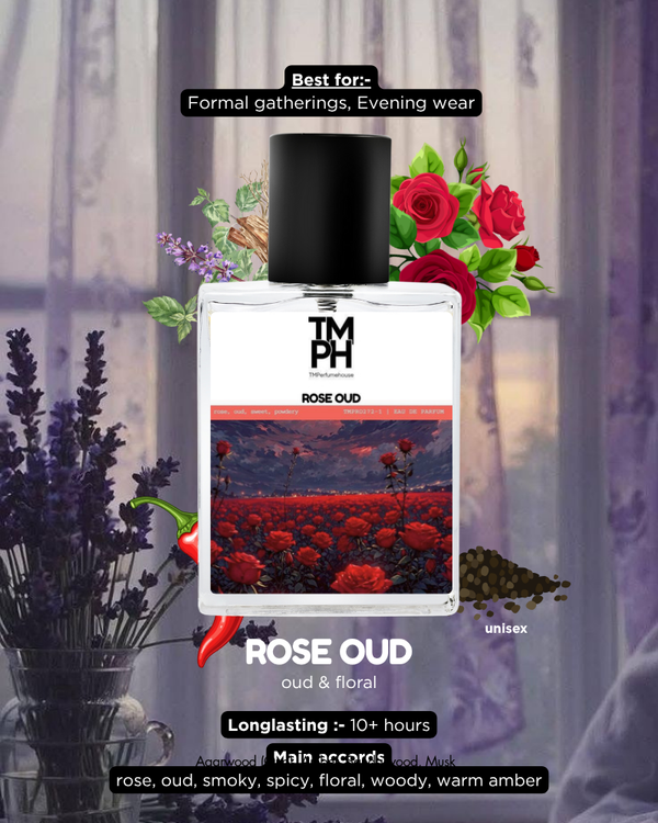 Rose Oud – Inspired by Ki*ian Rose Oud | Deep, Floral & Sensually Smoky